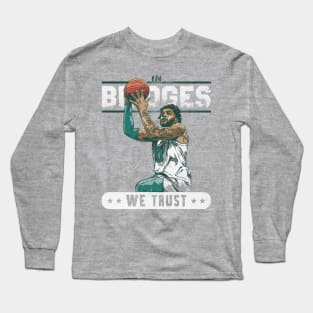 Miles Bridges Charlotte Trust Long Sleeve T-Shirt